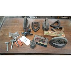 Horse Coin Bank, Dog Candy Dish W/ Misc.