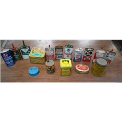 Assortment Of Tins