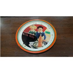 Vintage Orange Crush tray
