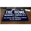 Image 1 : Agency Home Insurance Company Porcelain Sign (20”x14”)