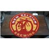 Image 1 : New Belgium Brewing Round Porcelain Sign, 2 Feet Round