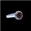 Image 2 : 1.74CT NATURAL TOURMALINE 14K WHITE GOLD RING