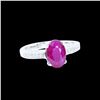 Image 1 : 2.11CT NATURAL RUBY 14K W/G RING