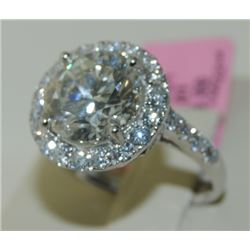 5.01ct Diamond Platinum 8.00gm Ring