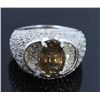 Image 1 : 3.40ct Alexandrite 18K White Gold Ring