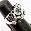 Image 2 : 14K White Gold 9.50gm RING