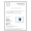 Image 3 : GIA 17.12 Ruby 14K White Gold Ring