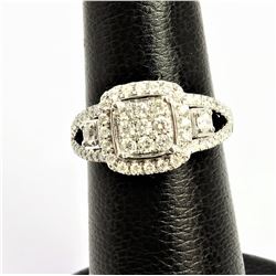 14K White Gold 4.30gm RING