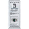 Image 3 : 1.66CT NATURAL COLOMBIAN EMERALD 14K WHITE GOLD RING