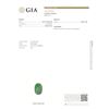 Image 2 : GIA 10.25ct Natural Burma Jadeite Jade Type A