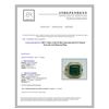 Image 3 : 10.28CT NATURAL COLOMBIAN EMERALD 14K Y/G RING