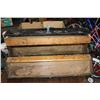 Image 3 : BOX OF BOXES AND DISPLAY STANDS AND LARGE WOOD TOOLBOX
