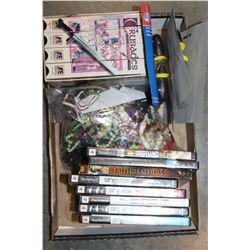 DVDS AND JEWELERY