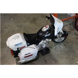 KIDS ELECTRIC POLICE BIKE