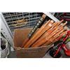 Image 1 : BOX OF CRICKET POLES