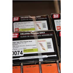 3 BOXES OF 2 INCH STRIP NAILS