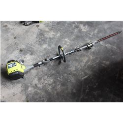 RYOBI GAS 4 CYCLE POLE HEDGE TRIMMER