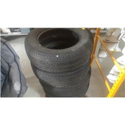 SET OF FOUR YOKOHAMA 16 INCH TIRES