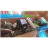 Image 1 : 2 BOXES OF CANDLE HOLDERS AND DECORATIONS