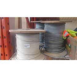 3 SPOOLS OF ELECTRICAL CABLE