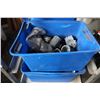 Image 2 : LARGE LOT OF BLUE TOTES OF ELECTRICAL HARDWARE