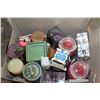 Image 1 : BOX OF CANDLES