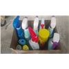 Image 1 : TRAY OF CLEANING SUPPLIES