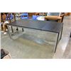 Image 1 : ESPRESSO DINING TABLE WITH JACK KNIFE LEAF