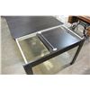 Image 3 : ESPRESSO DINING TABLE WITH JACK KNIFE LEAF