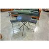 Image 1 : 3 PIECE BLACK FOLDING BISTRO SET
