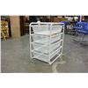 Image 1 : WHITE METAL FOUR DRAWER ORGANIZER