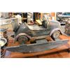 Image 1 : WOOD ROCKING CAR