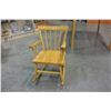 Image 1 : WOOD ROCKING CHAIR