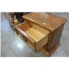 Image 3 : TWO DRAWER OAK NIGHTSTAND