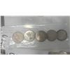 Image 1 : FIVE EARLY 1960S CANADIAN FIFTY CENT COINS