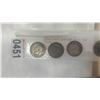 Image 1 : FOUR 1940S CANADIAN FIFTY CENT COINS