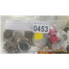 Image 1 : BAG OF WATCHES PINS AND COINS
