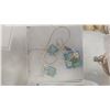 Image 1 : ART GLASS PENDANT AND EARRING SET