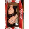 Image 1 : TWO HAIRDRESSERS MANNEQUIN HEADS