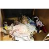 Image 1 : 9 PORCELAIN DOLLS