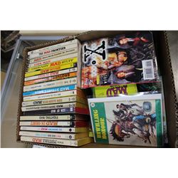 BOX OF MAD COMIC BOOKS