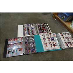 3 SPORTS CARD BINDERS