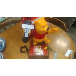 RETRO WORKING WINNIE THE POOH LANDLINE TELEPHONE