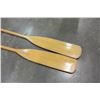 Image 2 : TWO WOOD OARS