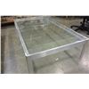 Image 3 : METAL GLASSTOP COFFEE TABLE