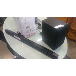 LG SOUND BAR AND WIRELESS SUB SPJ4BW