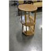 Image 1 : 3 TIER OAK STAND