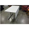 Image 1 : WHITE DROPLEAF TABLE