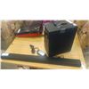 Image 1 : SAMSUNG SOUND BAR AND WIRELESS SUB WITH REMOTE