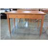 Image 2 : MODERN MAPLE 2 DRAWER DESK